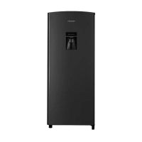 Refrigerador hisense mod. rr63d6wbx 7p3 negro