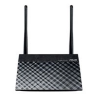 Router asus rt-n300 b1/300mbps/2.4ghz/4x lan/mimo/2x antenas ext/repetidor/access point inalambrico