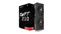 Tarjeta de video xfx amd radeon rx 7600xt speedster swft 210 dual fan/ 16gb/ gddr6/ pcie 4.0/128 bit/gama media