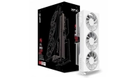 Tarjeta de video xfx (rx-96ts316w7) swift rx9060xt oc,16gb gddr6,1900mhz,2*dp,hdmi,3*fan,blanca