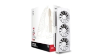 Tarjeta de video xfx (rx-97tqickw9) quicksilver rx9070xt,16gb gddr6, 2400mhz,3*dp,hdmi,blanca