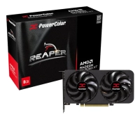 Tarjeta de video asrock amd radeon rx 9060 xt challenger oc/8gb gddr6/pcie 5.0 x 16/128 bits/boost clock 3290 mhz/dual fan con indicador led/1 hdmi 2.1/2 displayport 2.1/resolucion max 8k
