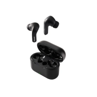 Audifonos bluetooth tipo true wireless in-ear panasonic rz-b310wde-k, color negro, funcion manos libres/microfono, cancelacion de ruido activa, resistencia ipx4, 5 horas de reproduccion continua,