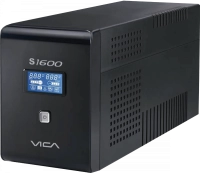 No break vica 1600va/900w pantalla lcd 8 tomas reguladas y respaldadas 3 años de garantia.