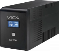 No break vica 2200va/1200w con 8 tomas con respaldo y reguladas 3 anos de garantia