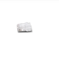 Saxxon s901a - conector plug rj45 para cable utp  cat5e  paquete 100 piezas 15 micras
