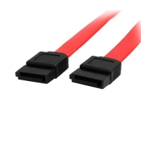 Startech.com cable sata 0.45m - rojo - 18in pulgadas cable serial ata - cable for disco duro, carcasa para computdora, servidor, workstation - 6gbits - rojo