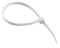 Sbe tech cn48x450 - cincho sujetacable 4.8x450 mm color blanco, bolsa con 100 piezas, nylon.