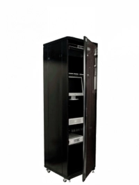 Sbe tech sbe-gnl42urp600pc - gabinete de piso de 42 ur con puerta de cristal y una profundidad de 60.0 cm.