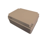 Sbe tech op10010080 - caja plástica con tapa opaca de 10x10x8 cm multiusos con grado de protección ip66, fabricada en material autoextinguible y resistente a la abrasión