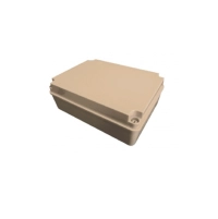 Sbe tech sbe-op200200130 - gabinete plástico con cubierta opaca, 20 x 20 x 13 cm multiusos con grado de protección ip66, fabricada en material autoextinguible y resistente a la abrasión