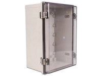 Sbe tech tr15015090 - gabinete de plástico para exteriores con cubierta transparente, 150 x 150 x 90 mm
