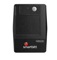 No-break smartbitt sbnb600 - 600 va, 300 w, negro