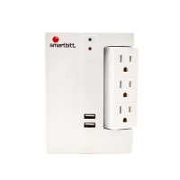 Supresor de picos smartbitt sbbss450j-6  smartbitt supresor 450j 6c 2usb rotator