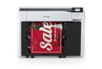 Epson surecolor t3770dr (sct3770dr) de 24 pulgadas doble rollo o rebobinador de 5 tintas y adobe postscript