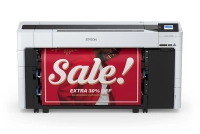 Plotter epson sure color doble rollo multifuncion t7770dm, 44 pulgadas, usb, wifi, tarjeta red, 2400 x 1200 ppp