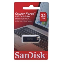 Memoria flash sandisk cruzer force 32gb metal 2.0 (sdcz71-032g-b35)