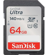 Memoria sandisk ultra sdhcsdxc 64gb cl10 u1 (sdsdun4-064g-gn6in)