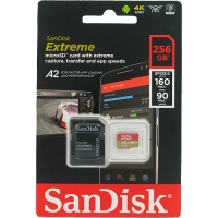 Memoria sandisk micro sdxc extreme 256gb a2 v30 (sdsqxa1-256g-gn6ma)