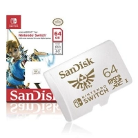 Memoria sandisk micro sdxc nintendo switch 64gb (sdsqxat-064g-gnczn)
