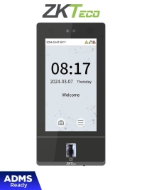 Control de acceso ZKTeco SENSEFACE 7A, Acceso y asistencia para 10k rostros 10k huellas 50k tarjetas de 125khz tcpip ip65 software gratuito zkbio zlink