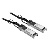 Startech.com cable 5m twinax direct attach sfp+ a sfp+ - compatible cisco sfp-h10gb-cu5m - dac cobre pasivo 10gb firepower asr920 asr9000 - cable for dispositivo de red, conmutador, servidor, router, transceptor, firewall de red - 10gbits - 30 awg - negro