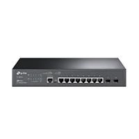 Switch tp-link sg3210 omada l2 con 8 rj45 ge 101001000 mbps administrable 2 sfp gigabit 1 puerto de consola