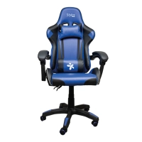 Silla gamer negro/azul stylos. sgsi02a