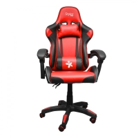 Silla gamer negro/rojo stylos. sgsi02r