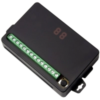 Seco-larm sk910rd4 - receptor de 4 canales independientes (4 relevadores independientes) inalámbrico compatible con todos los transmisores seco-larm 315mhz