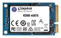 Unidad de estado solido kingston kc600 256gb msata r. 550mbs w.500mbs