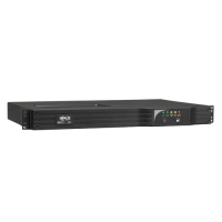 Nobreak tripp-lite smart1000rm1u, interctivo de onda sinusoidal de  120v, 1kva  800w, opcion de tarjeta de red, usb, db9, 6 contactos,5-15r, 1u de rack, vertical