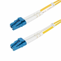 Startech.com cable de fibra óptica dúplex lc a lc (upc) os2 monomodo de 30m - 9125µm - 100g - cable lszh - cable for dispositivo de red, servidor, conmutador, dispositivo de almacenamiento - 100gbits - cable de conexión - lszh - unimodal - duplex - amarillo