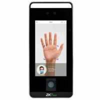Zkteco speedfacev5lqr - control de acceso facial  6000 rostros  10,000 tarjetas id 125 khz  qr  contraseñas  200,000 registros  reconocimiento en 0.35 s  algoritmo anti-spoofing  tcpip  wiegand  rs-485