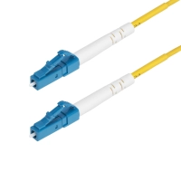 Startech.com cable de fibra óptica simplex lc a lc (upc) os2 monomodo de 1m - 9125µm - 40g100g - cable lszh - cable for dispositivo de red, servidor, conmutador, dispositivo de almacenamiento - 100gbits - cable de conexión - lszh - simplex - amarillo