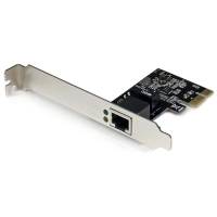 Tarjeta de red nic pci express pci-e de 1 puerto gigabit ethernet - 1x rj45 hembra - perfil bajo y estandar - startech.com mod. st1000spex2