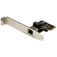 Tarjeta de red pci express pci-e ethernet gigabit con 1 puerto rj45 de 1gbps y chipset intel i210 - adaptador de red - startech.com mod. st1000spexi