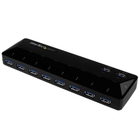 Hub concentrador usb 3.0 de 10 puertos - hub con puertos de carga y sincronización - 2 puertos de 1.5a - startech.com mod. st103008u2c