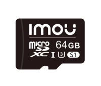 Imou st2-64-s1 - memoria microsd de 64 gb uhs-1, clase 10, u3, v30 3d tlc nand flash velocidad de lectura 95mbs ideal para cámaras de seguridad, teléfonos, tablet, etc.