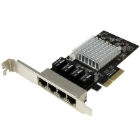 Startech.com tarjeta de red pci express ethernet gigabit con 4 puertos rj45 chipset intel i350 - startech.com tarjeta de red pci express ethernet gigabit con 4 puertos rj45 chipset intel i350