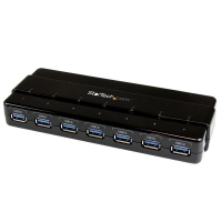 Hub usb 3.0 de 7 puertos - concentrador usb 3.0 de 7 puertos - hub de escritorio con adaptador de alimentación - color negro - startech.com mod. st7300usb3b