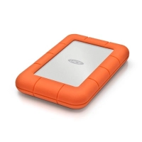 Disco duro externo portatil 5tb usb 3.0 rugged mini resistente a impactos, lluvia y presion, windows & mac, plata-naranja 2 años de garantía