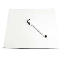 Startech.com tapete magnético para reparación y escritura - 24 cm x 27 cm - organizador de herramientas - estera borrable