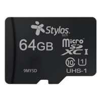 Memoria micro sd 64gb s/a stylos. stmsds4b