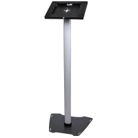 Pedestal con seguro para ipad - base de piso metalica segura con altura fija - con soporte para ipad air, ipad pro de 9.7 - startech.com mod. stndtblt1fs