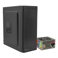 Gabinete con fuente de poder stylos. stpgac4b