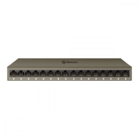 Switch steren gigabit ethernet de 16 puertos full duplex color gris