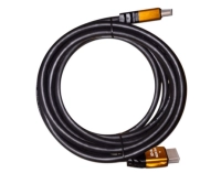Saxxon sx030hdc - cable hdmi de 3 metros de alta velocidad  versión 2.0  resolución 4k  canal de retorno de audio (arc)  video 3d  blindado para reducir interferencias  chapado en oro  alta resistencia y durabilidad.
