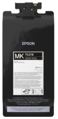 Tinta epson ultrachrome t52y xd3 alta capacidad 1.6l color negro mate