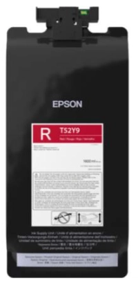 Tinta epson ultrachrome t52y xd3 alta capacidad 1.6l color rojo